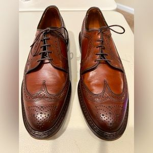 Allen Edmonds MacNeil longwing blutcher in dark chili size 10D.